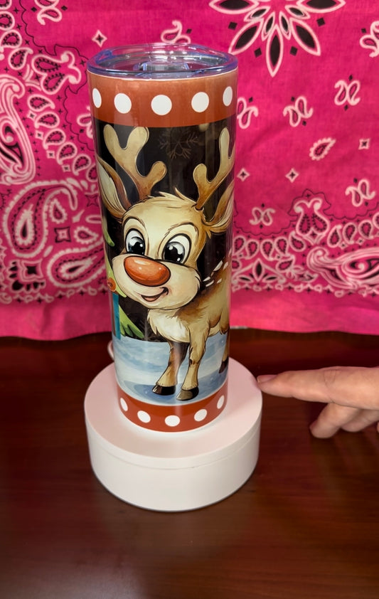 Reindeer tumbler