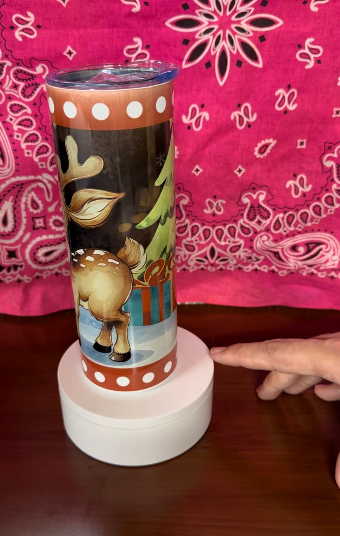 Reindeer tumbler