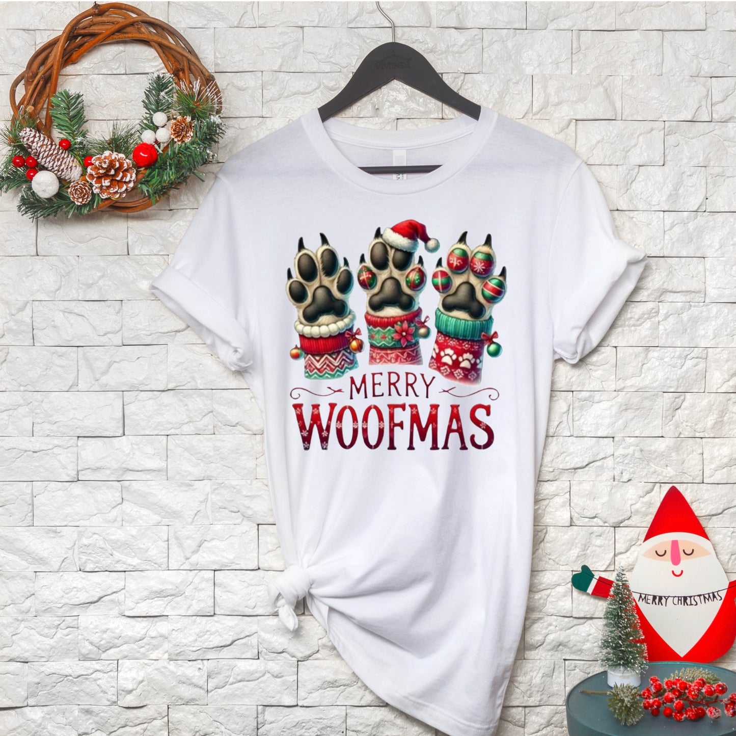 Merry Woofmas fundraiser shirt