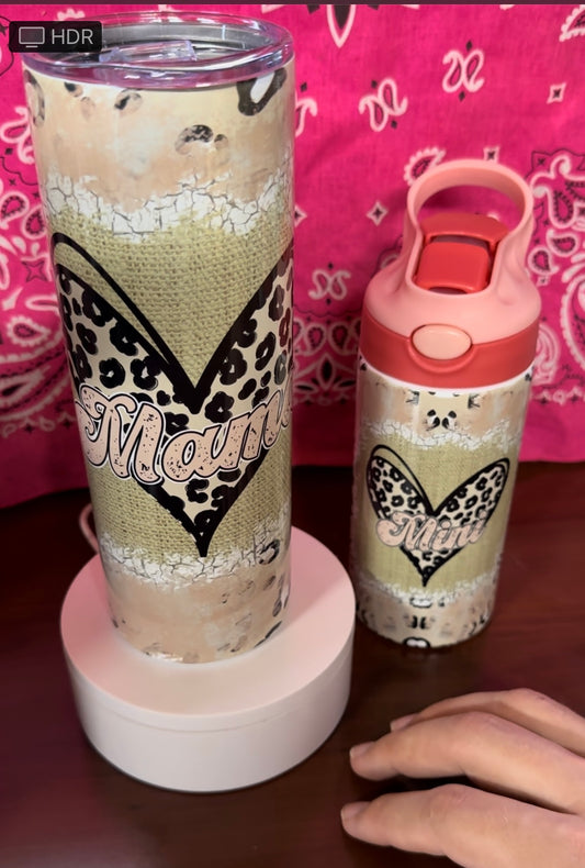 Mama and mini tumbler set